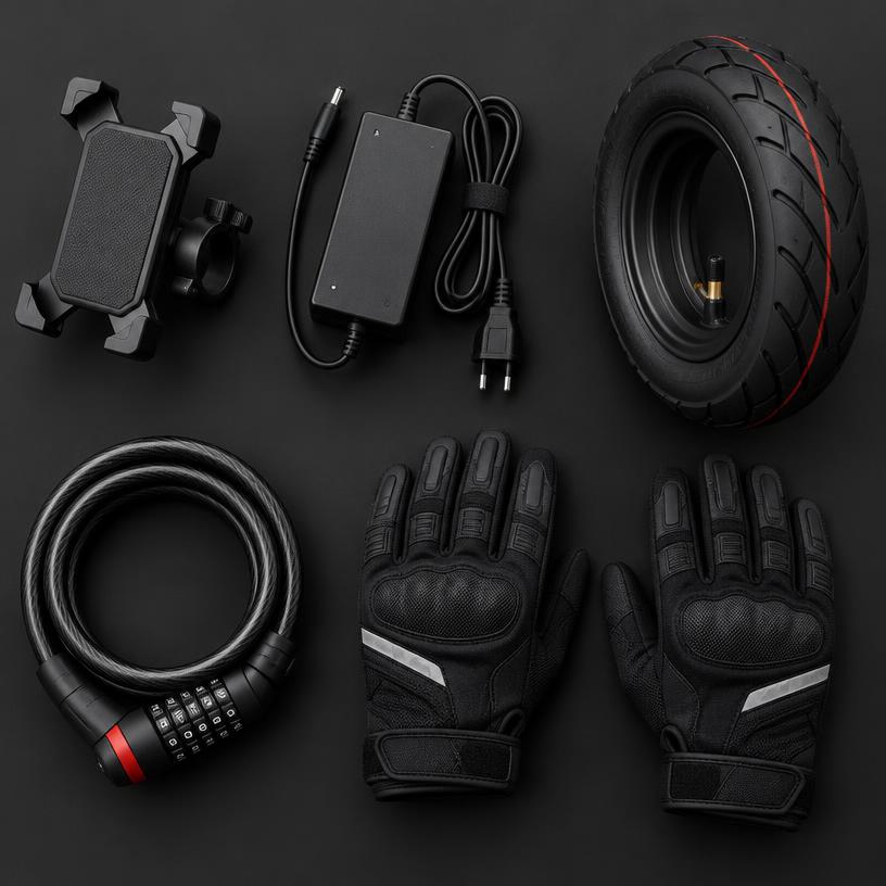 Acessórios para patinete elétrico